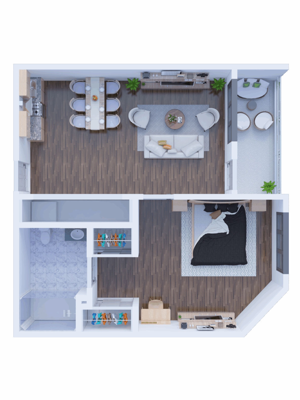 B6-One Bedroom