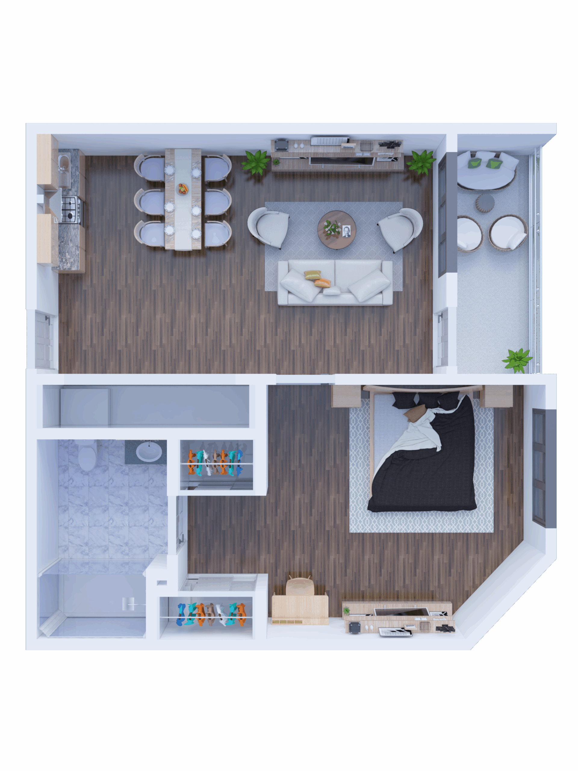 B6-One Bedroom