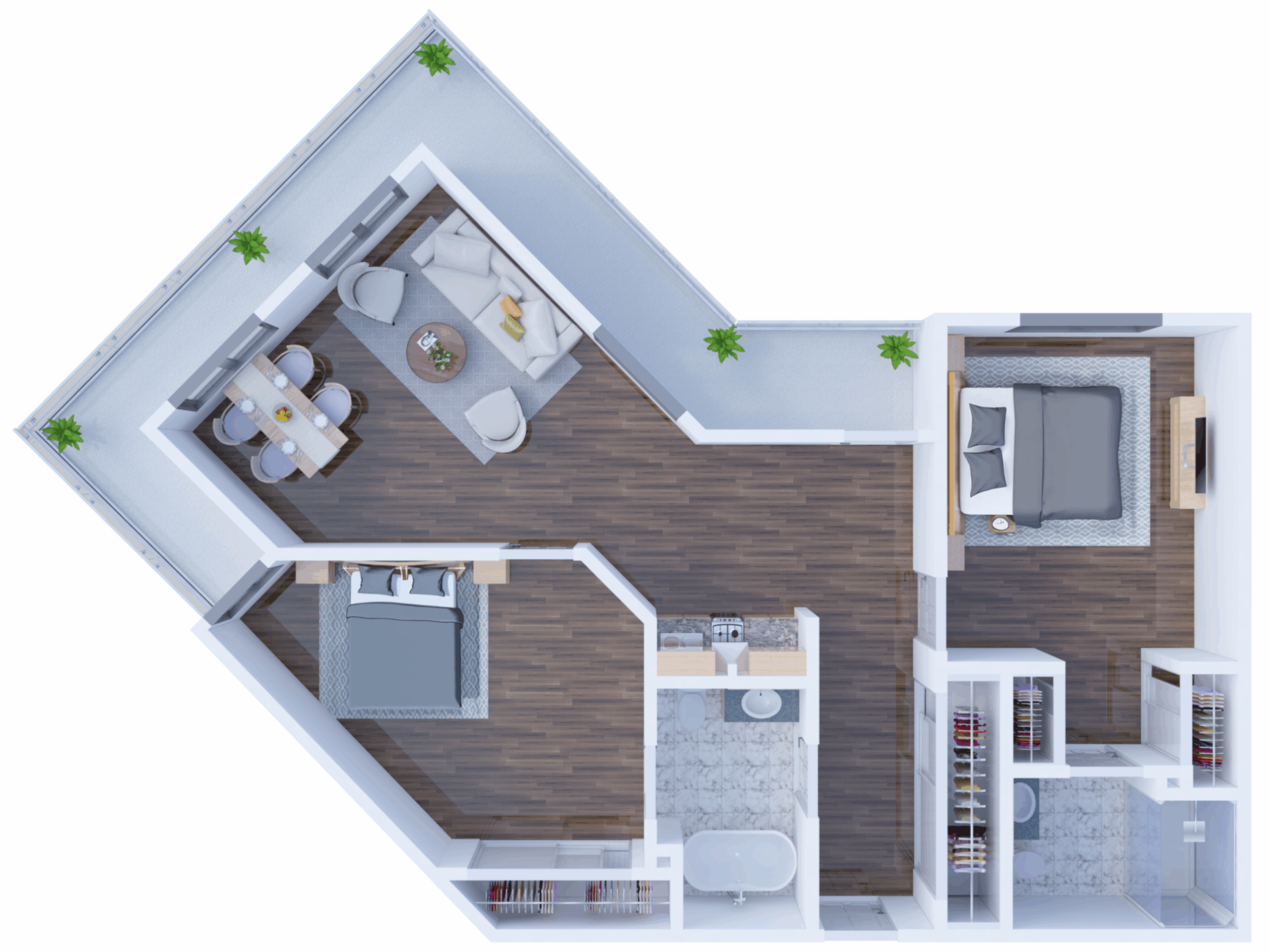 C4-Two Bedroom