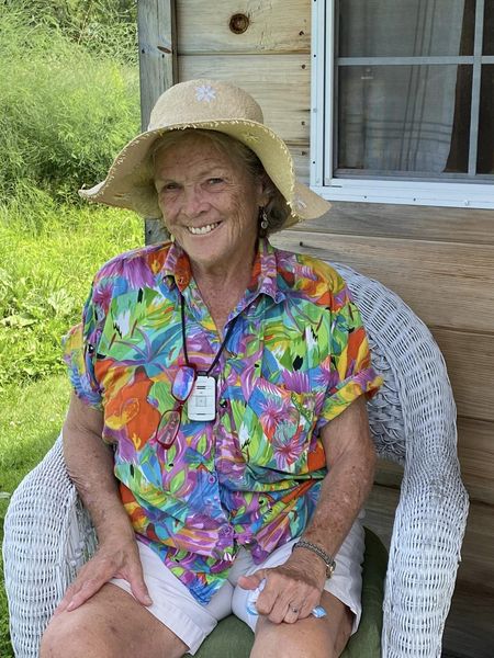 Bangor Resident at Moore Manor Lavender Farm 2024